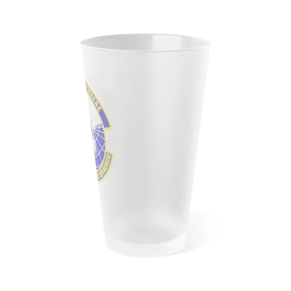 628th Force Support Squadron (U.S. Air Force) Frosted Pint Glass 16oz-Go Mug Yourself