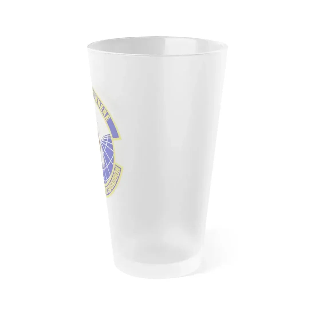 628th Force Support Squadron (U.S. Air Force) Frosted Pint Glass 16oz - Go Mug Yourself