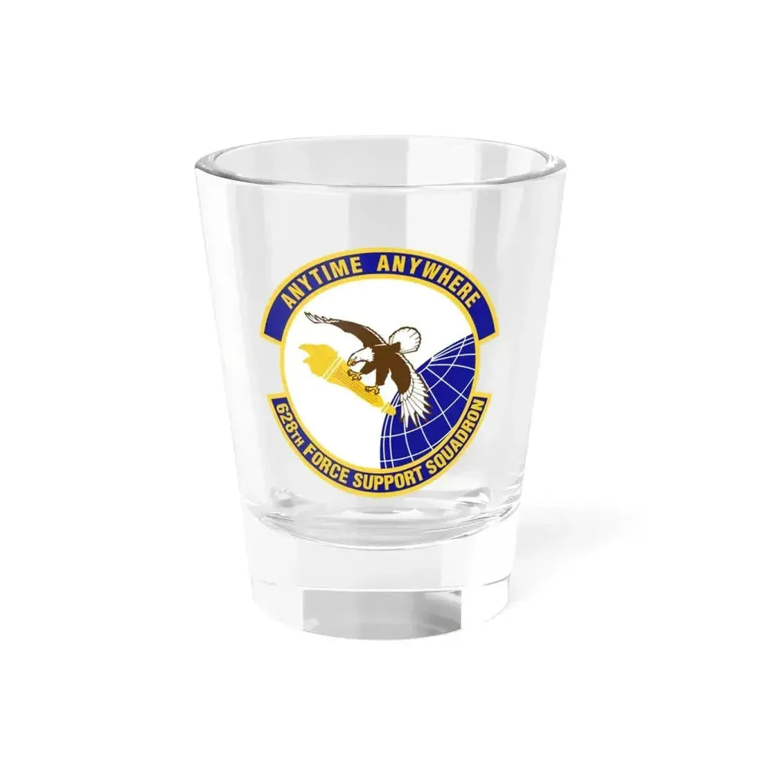 628th Force Support Squadron (U.S. Air Force) Shot Glass 1.5oz 1.5oz - Go Mug Yourself