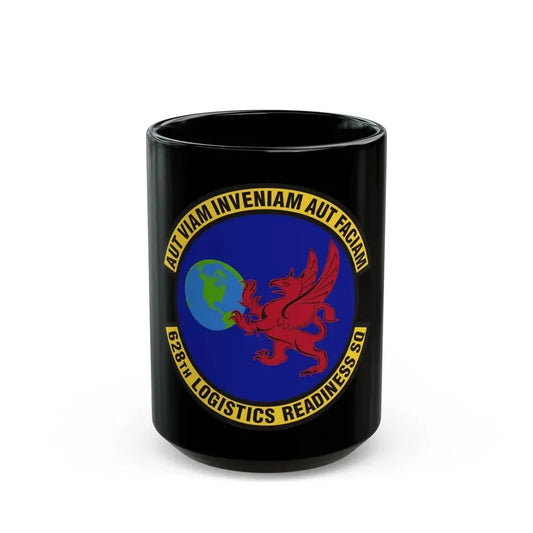 628th Logistics Readiness Squadron (U.S. Air Force) Black Coffee Mug 15oz - Go Mug Yourself