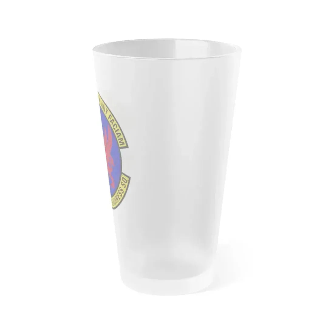 628th Logistics Readiness Squadron (U.S. Air Force) Frosted Pint Glass 16oz - Go Mug Yourself