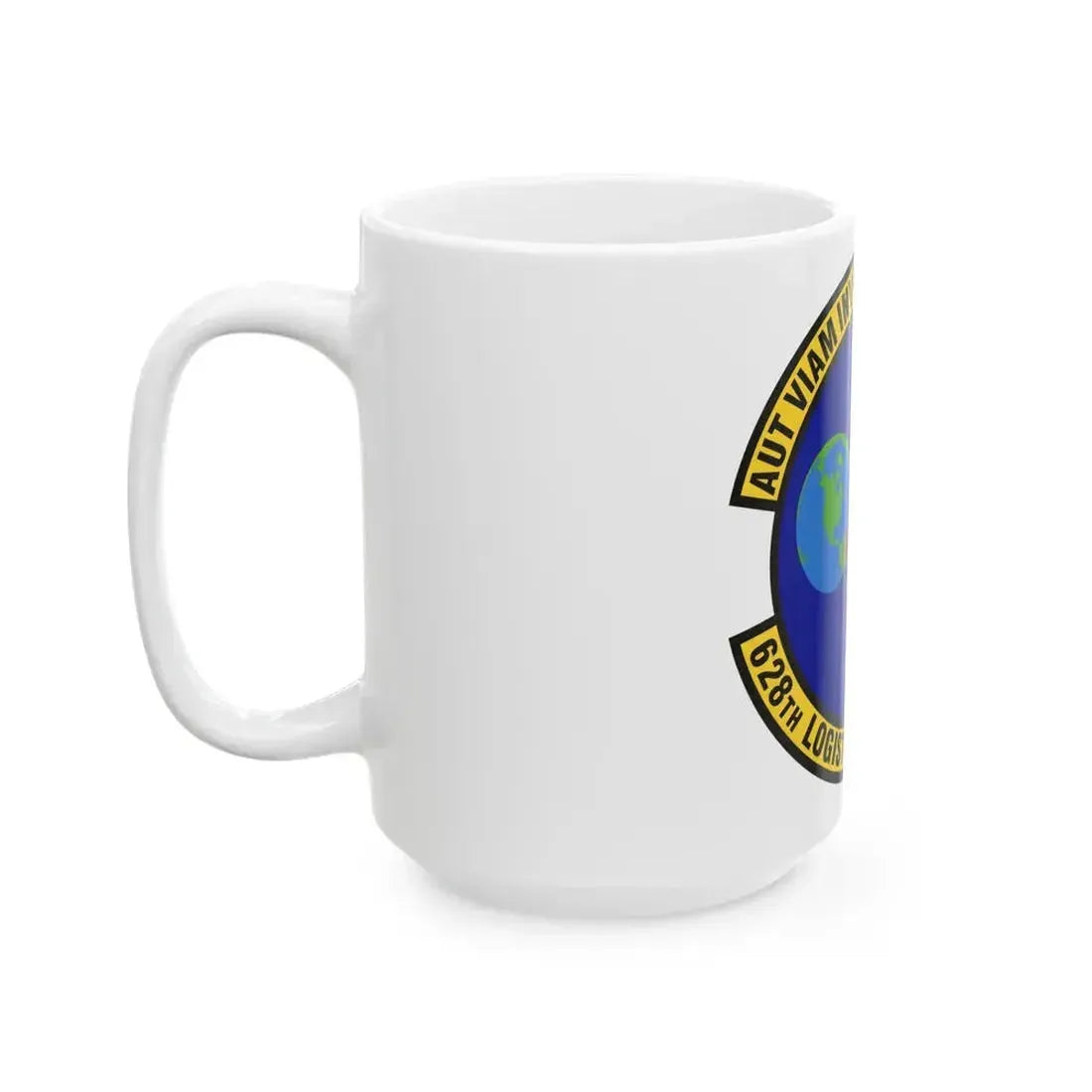628th Logistics Readiness Squadron (U.S. Air Force) White Coffee Mug - Go Mug Yourself