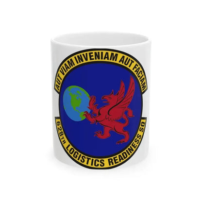 628th Logistics Readiness Squadron (U.S. Air Force) White Coffee Mug - Go Mug Yourself