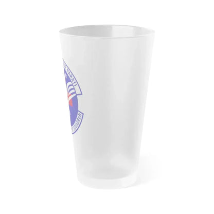 628th Medical Support Squadron (U.S. Air Force) Frosted Pint Glass 16oz - Go Mug Yourself