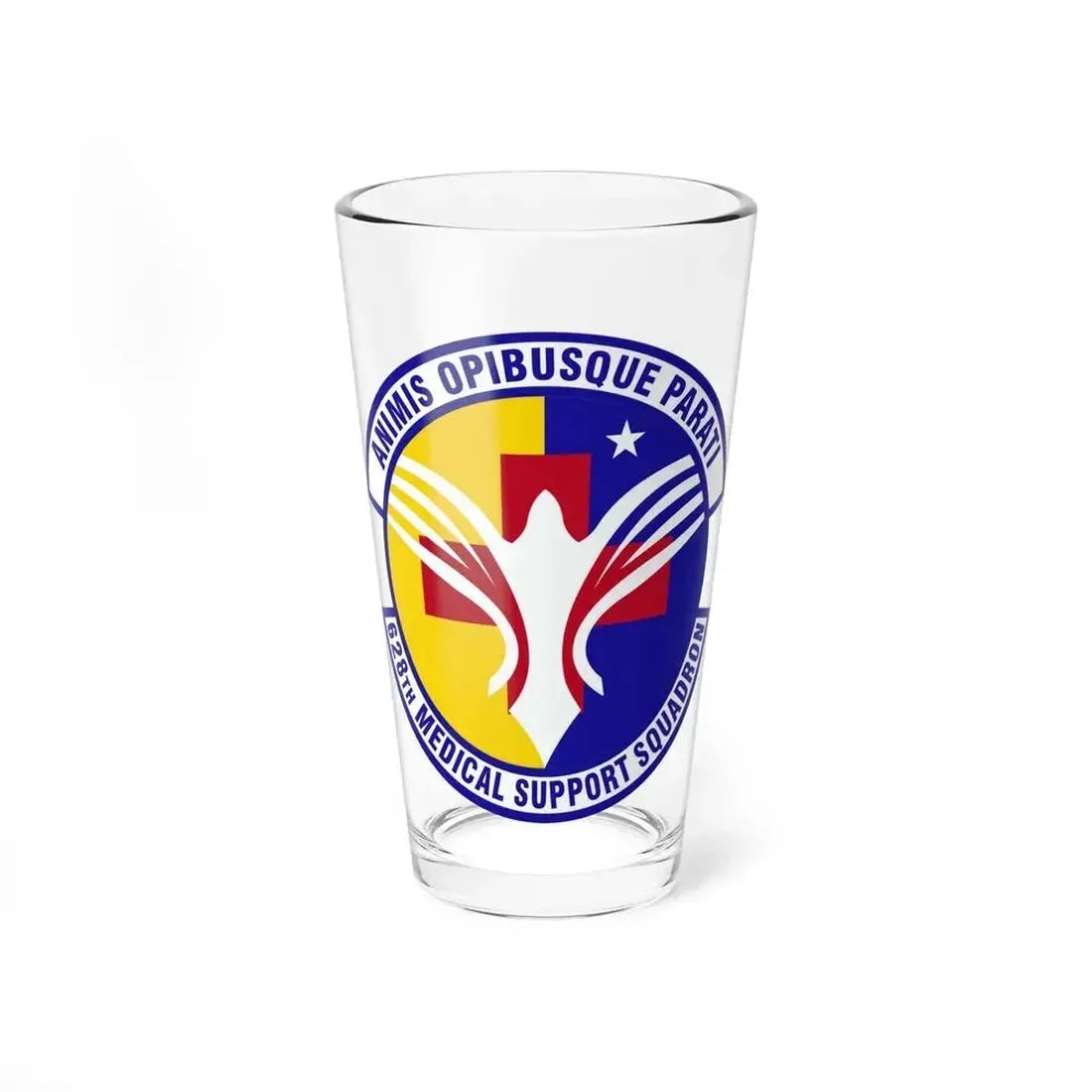 628th Medical Support Squadron (U.S. Air Force) Pint Glass 16oz - Go Mug Yourself