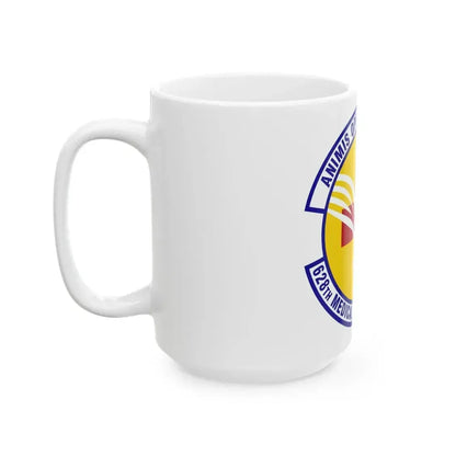 628th Medical Support Squadron (U.S. Air Force) White Coffee Mug - Go Mug Yourself