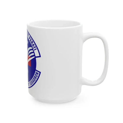 628th Medical Support Squadron (U.S. Air Force) White Coffee Mug - Go Mug Yourself