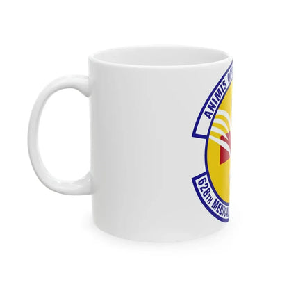 628th Medical Support Squadron (U.S. Air Force) White Coffee Mug - Go Mug Yourself