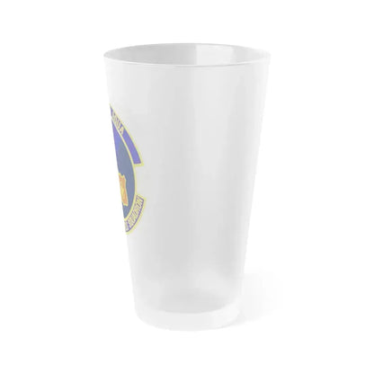 628th Security Forces Squadron (U.S. Air Force) Frosted Pint Glass 16oz - Go Mug Yourself