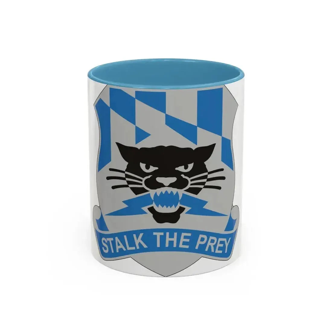 629 Military Intelligence Battalion (U.S. Army) Accent Coffee Mug 11oz Light Blue - Go Mug Yourself