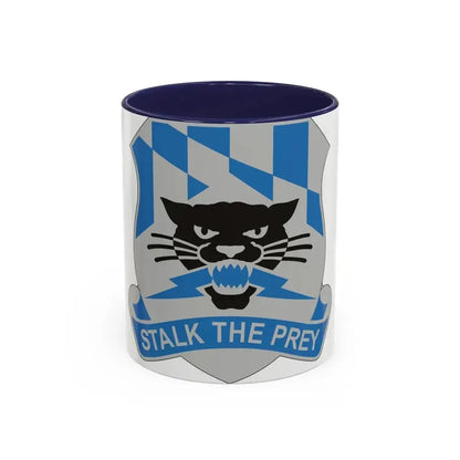 629 Military Intelligence Battalion (U.S. Army) Accent Coffee Mug 11oz Navy - Go Mug Yourself