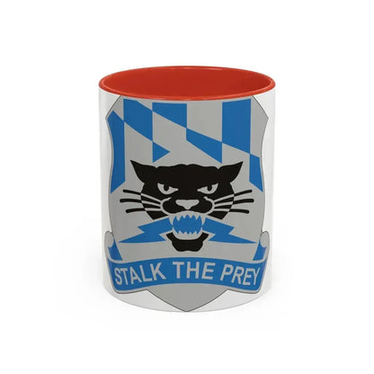 629 Military Intelligence Battalion (U.S. Army) Accent Coffee Mug 11oz Red - Go Mug Yourself