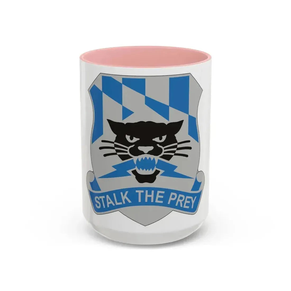629 Military Intelligence Battalion (U.S. Army) Accent Coffee Mug 15oz Pink - Go Mug Yourself