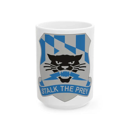 629 Military Intelligence Battalion (U.S. Army) White Coffee Mug 15oz - Go Mug Yourself