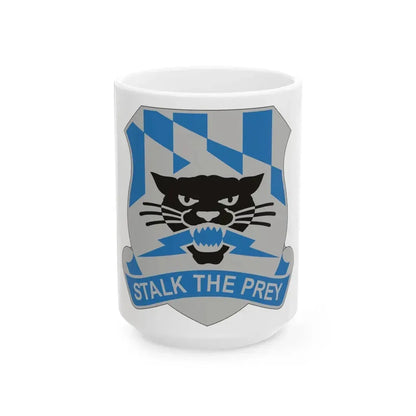 629 Military Intelligence Battalion (U.S. Army) White Coffee Mug 15oz - Go Mug Yourself