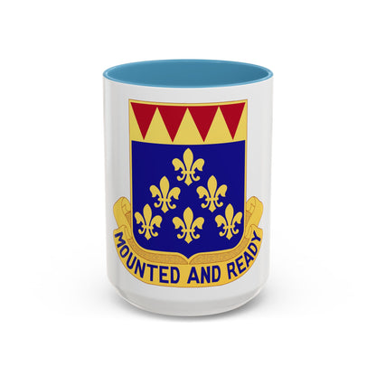 146 Cavalry Regiment (U.S. Army) Accent Coffee Mug