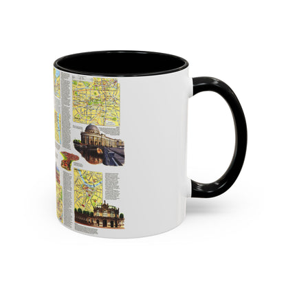 Germany - A Traveller's Map (1991) (Map) Accent Coffee Mug