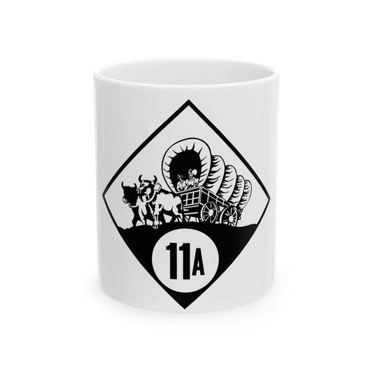 N-11A 1926 (Nebraska) (Road Sign) White Coffee Mug