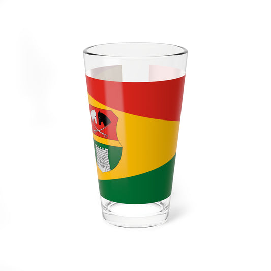 Flag of Gyorvar (Hungary) Pint Glass 16oz
