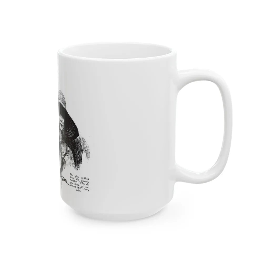 Free, White and Female (2), Collier's, February 25, 1928 - White Coffee Mug-Go Mug Yourself