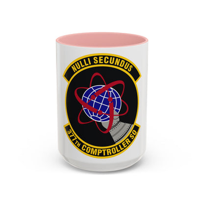 377th Comptroller Squadron (U.S. Air Force) Accent Coffee Mug