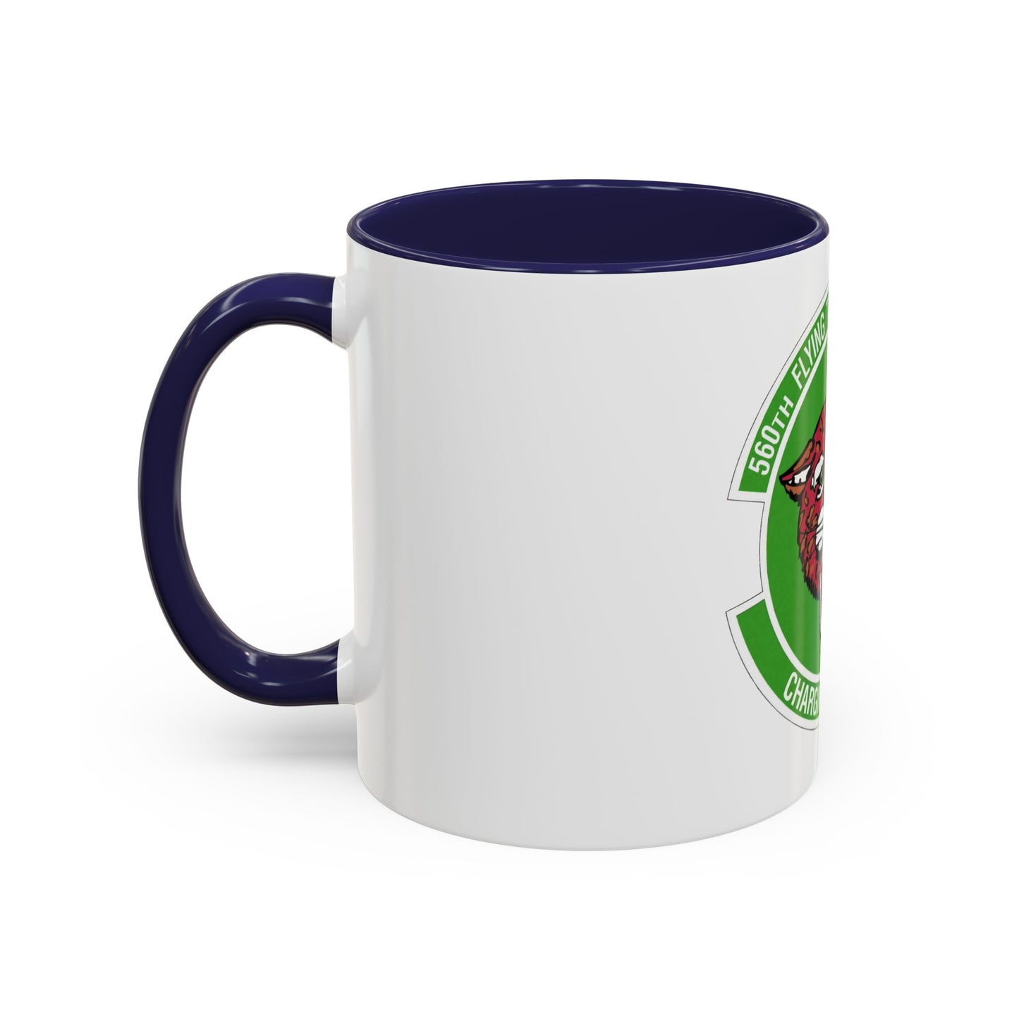 560 Flying Training Squadron AETC (U.S. Air Force) Accent Coffee Mug