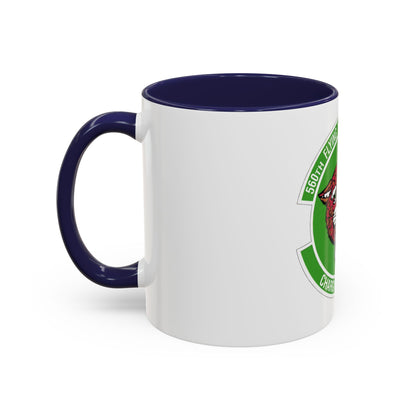 560 Flying Training Squadron AETC (U.S. Air Force) Accent Coffee Mug