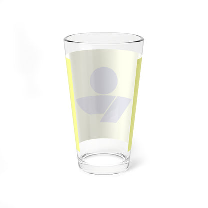Flag of Okoppe Hokkaido (Japan) Pint Glass 16oz