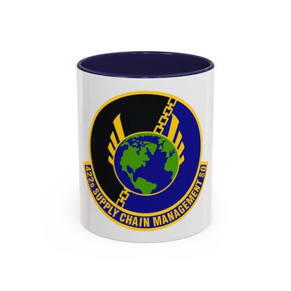 422d Supply Chain Management Squadron (U.S. Air Force) Accent Coffee Mug