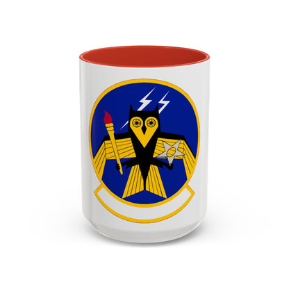 12 Operations Support Squadron AETC (U.S. Air Force) Accent Coffee Mug