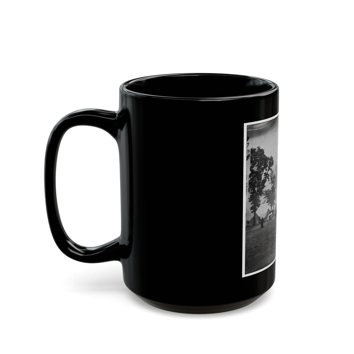 White House Landing, Va. Ruins Of The White House, Burnt During The Federal Evacuation (U.S. Civil War) Black Coffee Mug