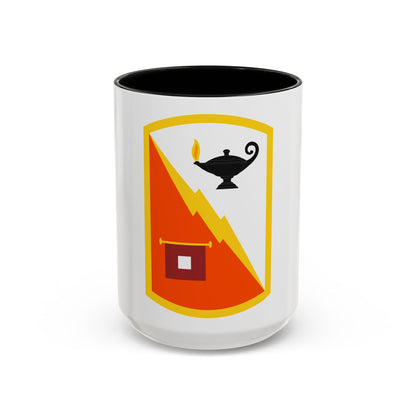 15th Signal Brigade (U.S. Army) Accent Coffee Mug