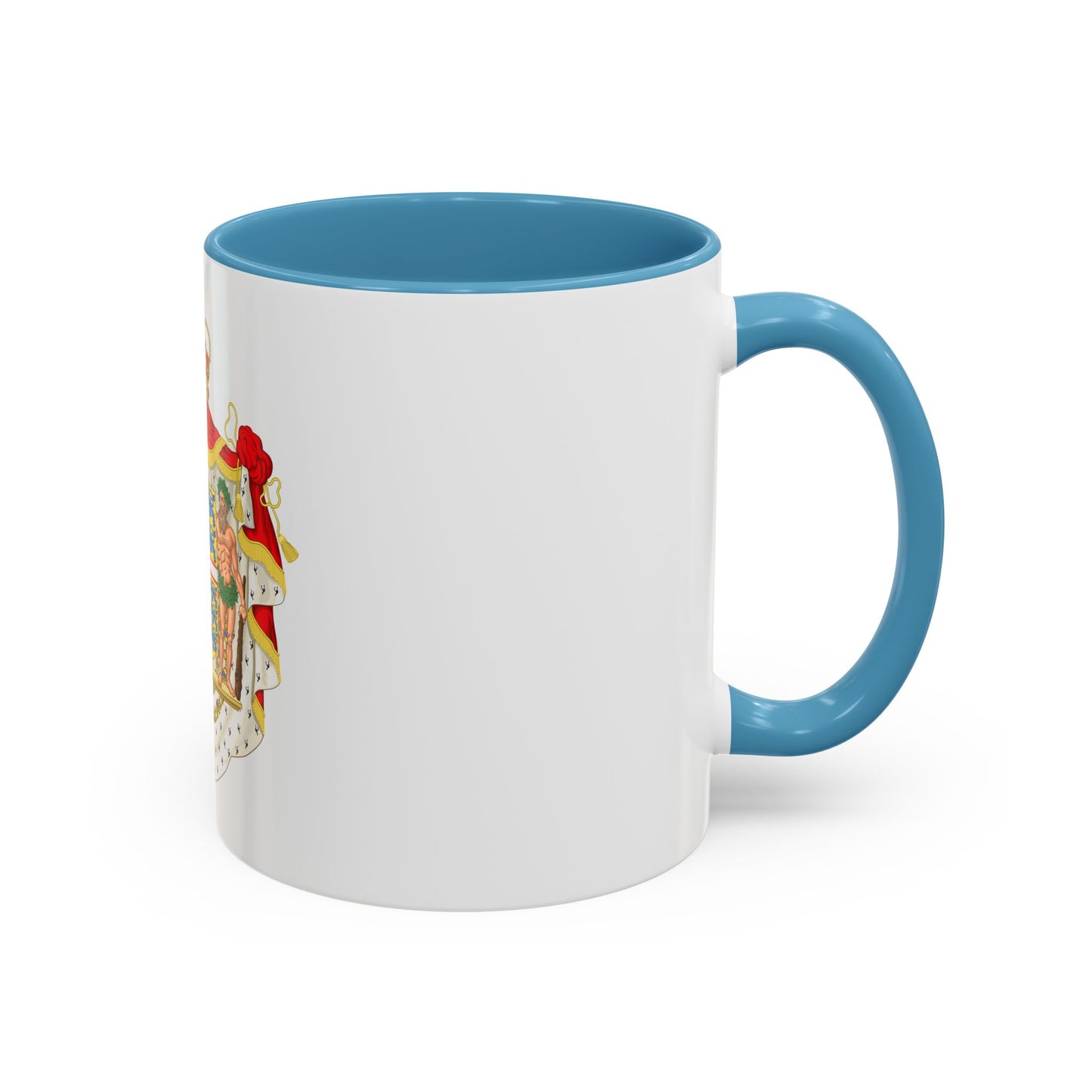 Coat of arms of Joachim, Prince of Denmark - Accent Coffee Mug