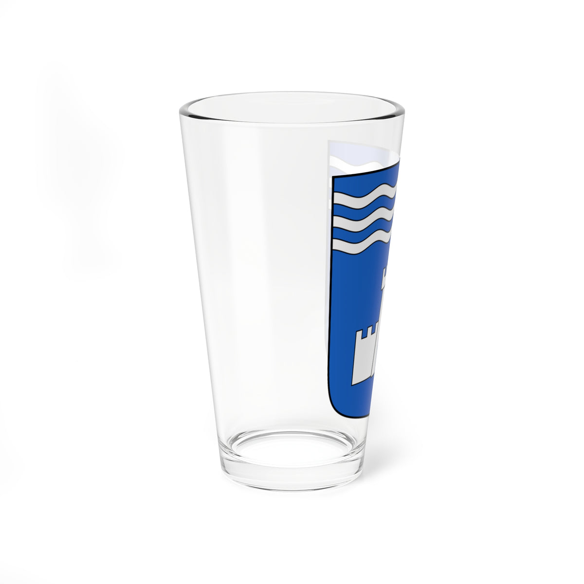Evionnaz-blazon (Switzerland) (Coat of Arms) Pint Glass 16oz