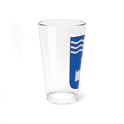 Evionnaz-blazon (Switzerland) (Coat of Arms) Pint Glass 16oz