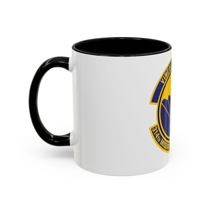 314th Mission Support Squadron (U.S. Air Force) Accent Coffee Mug