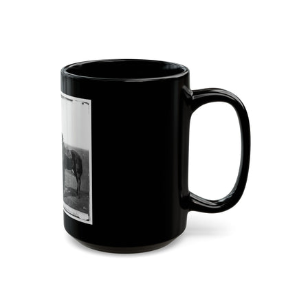 Antietam, Md. A Cavalry Orderly (U.S. Civil War) Black Coffee Mug