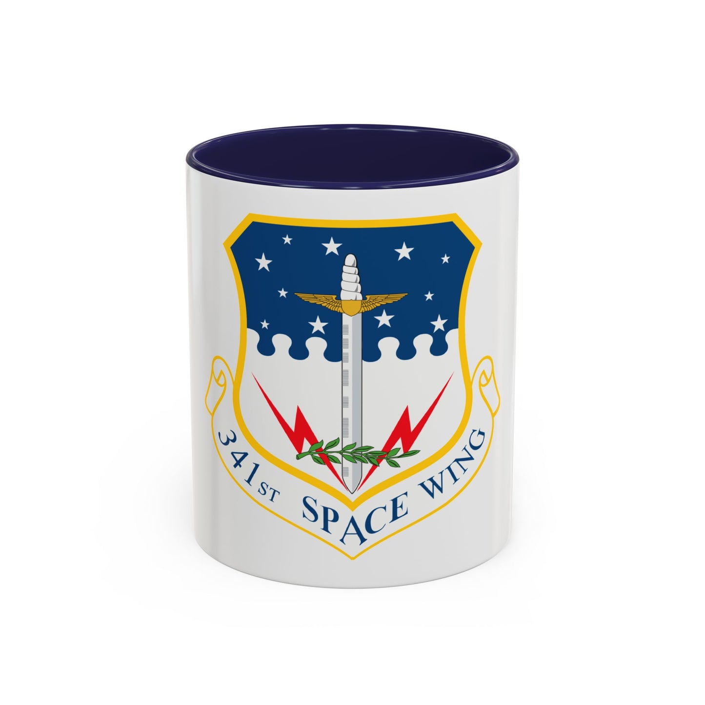 341st Space Wing (U.S. Air Force) Accent Coffee Mug