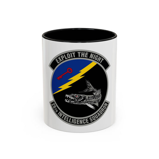 28 Intelligence Squadron AFRC (U.S. Air Force) Accent Coffee Mug