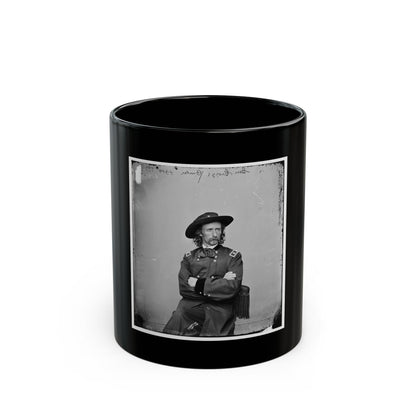 Major General George Armstrong Custer(2) (U.S. Civil War) Black Coffee Mug