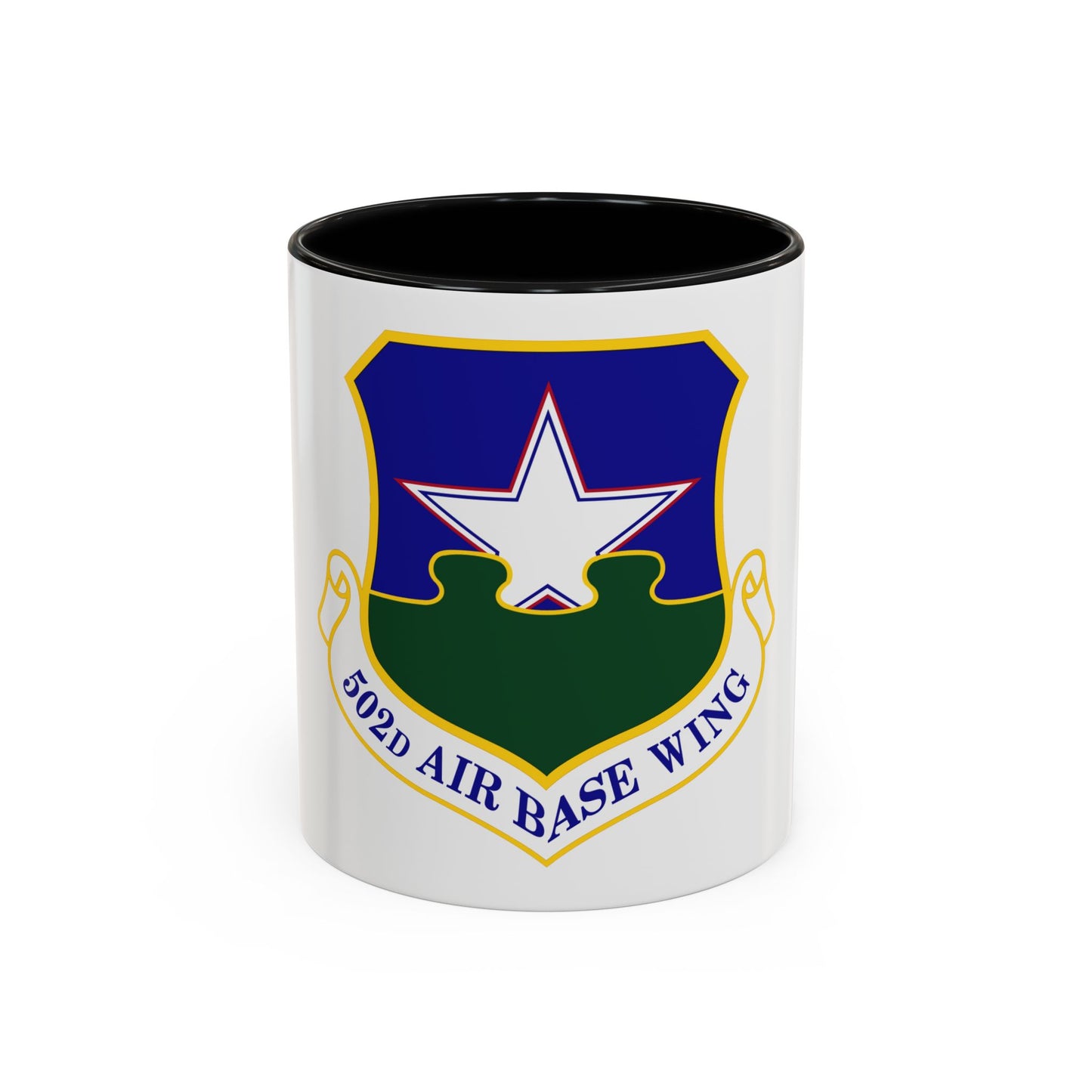 502d Air Base Wing (U.S. Air Force) Accent Coffee Mug