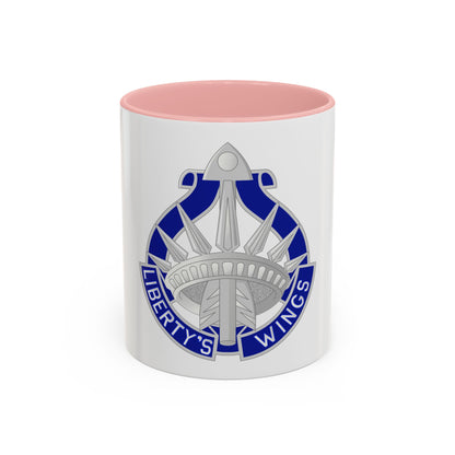 77 Aviation Battalion (U.S. Army) Accent Coffee Mug