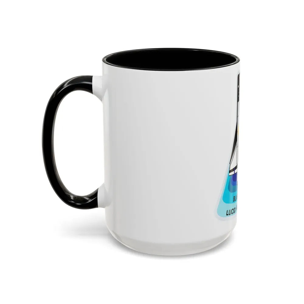 STS 43 (NASA) Accent Coffee Mug-Go Mug Yourself