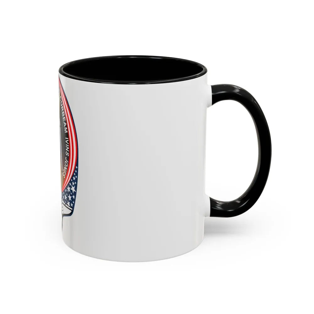 STS 98 (NASA) Accent Coffee Mug-Go Mug Yourself