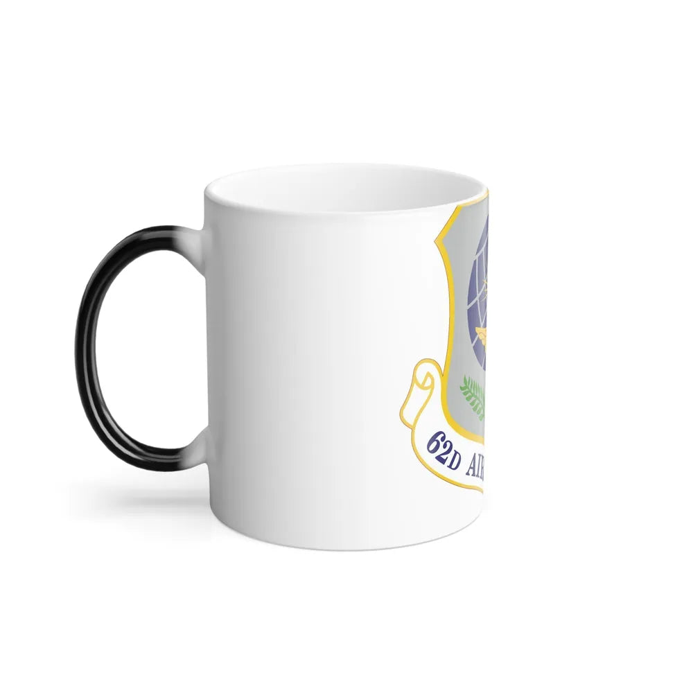 62d Airlift Wing (U.S. Air Force) Color Changing Coffee Mug-Go Mug Yourself