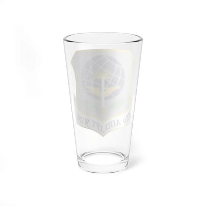 62d Airlift Wing (U.S. Air Force) Pint Glass 16oz-Go Mug Yourself