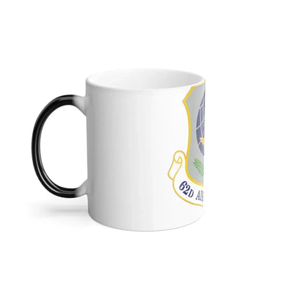 62d Airlift Wing (U.S. Air Force) Color Changing Coffee Mug - Go Mug Yourself