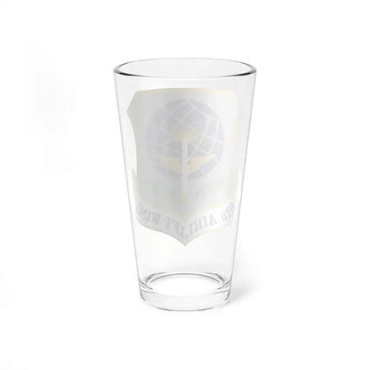 62d Airlift Wing (U.S. Air Force) Pint Glass 16oz - Go Mug Yourself