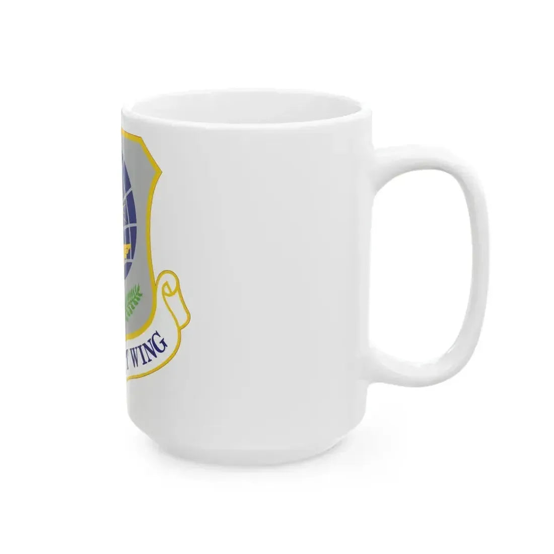 62d Airlift Wing (U.S. Air Force) White Coffee Mug - Go Mug Yourself