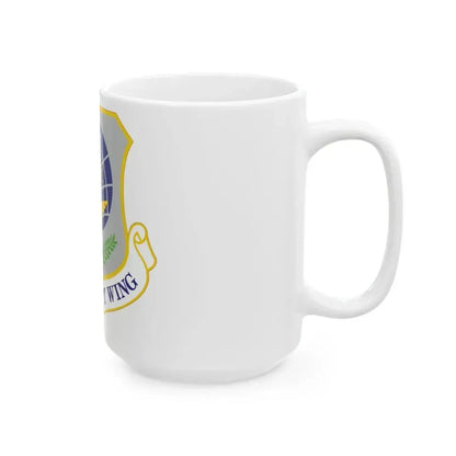 62d Airlift Wing (U.S. Air Force) White Coffee Mug - Go Mug Yourself